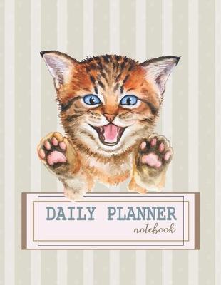 Notebook: Daily planner notebook with cute cover and daily planner pages, Extra large (8.5 x 11) inches, 110 pages, planner notebooks