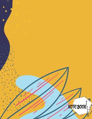 notebook: Notebook with cute cartoon cover Extra large (8.5 x 11) inches, 110 pages, Line page.