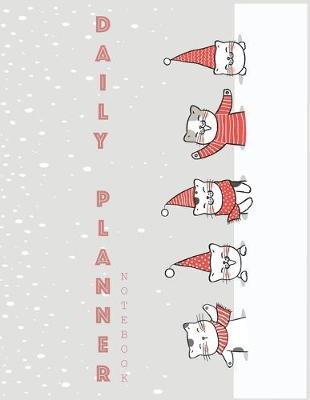 Notebook: Daily planner notebook with cute cover and daily planner pages, Extra large (8.5 x 11) inches, 110 pages, planner notebooks