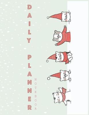 Notebook: Daily planner notebook with cute cover and daily planner pages, Extra large (8.5 x 11) inches, 110 pages, planner notebooks