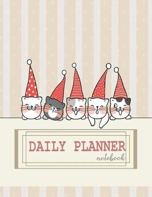 Notebook: Daily planner notebook with cute cover and daily planner pages, Extra large (8.5 x 11) inches, 110 pages, planner notebooks