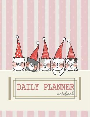 Notebook: Daily planner notebook with cute cover and daily planner pages, Extra large (8.5 x 11) inches, 110 pages, planner notebooks