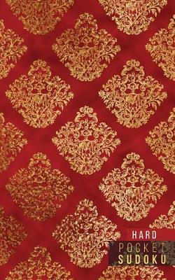 Pocket Sudoku Hard: 158 Hard Sudoku Puzzles with Solutions - Pocket Sudoku Puzzle Books - Large Print Sudoku Puzzle Books For Adults - Sudoku For Seniors - Travel Size - Golden Pattern