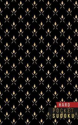 Pocket Sudoku Hard: 158 Hard Sudoku Puzzles with Solutions - Pocket Sudoku Puzzle Books - Large Print Sudoku Puzzle Books For Adults - Sudoku For Seniors - Travel Size - Golden Pattern