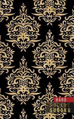 Pocket Sudoku Hard: 158 Hard Sudoku Puzzles with Solutions - Pocket Sudoku Puzzle Books - Large Print Sudoku Puzzle Books For Adults - Sudoku For Seniors - Travel Size - Golden Pattern