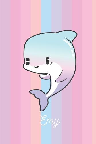 Emy: Dauphin: Personalise Carnet De Notes Cadeau Ligne Pour Les Filles Et Etudiantes