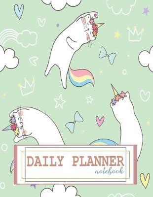 Notebook: Daily planner notebook with cute cover and daily planner pages, Extra large (8.5 x 11) inches, 110 pages, planner notebooks
