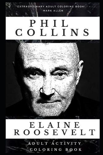 Phil Collins Adult Activity Coloring Book