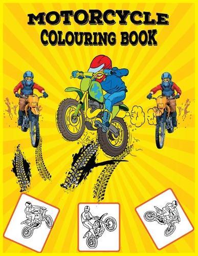 Motorcycle Colouring Book: Fun Learning and Motorcycle Colouring Book For Kids, Best Christmas Gift, New Year GiftFor Kids