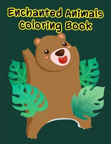 Enchanted Animals Coloring Book: Christmas Animals Books and Funny for Kids's Creativity