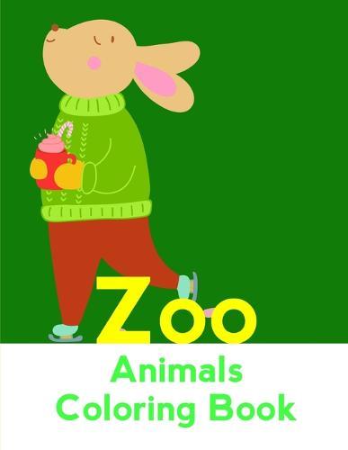 Zoo Animals Coloring Book: coloring books for boys and girls with cute animals, relaxing colouring Pages