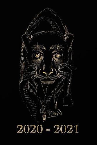 2020 - 2021: Schwarz Gold Panther - Wochenkalender fur 2 Jahre - Kalender - Zielsetzung - Zeitmanagement - Produktivitat - Terminplaner - Terminkalender - 2 Jahres Kalender - Planer