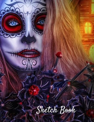 Sketch Book: Halloween Themed Personalized Artist Sketchbook For Drawing and Creative Doodling