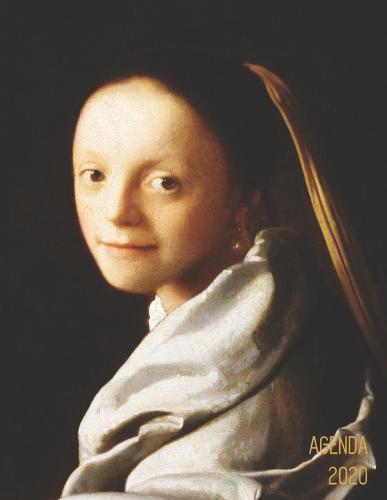 Johannes Vermeer Agenda Diaria 2020: Retrato de una Mujer Joven - Planificador Enero a Diciembre 2020 - 52 Semanas Enero a Diciembre 2020 - Pintor Neerlandes