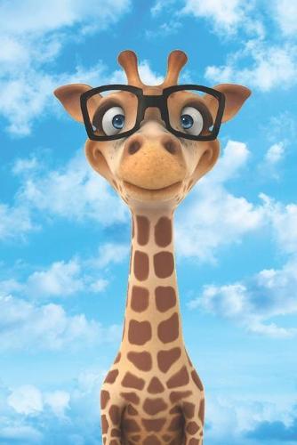 Checking Account Register: Giraffe Wearing Glasses Design Cover Keep Track of Your Checking Account Payments, Deposits, Withdraws And Balance