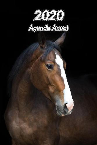 2020 Agenda Anual: Purasangre - Ecuestre - 129 Paginas - Tamano A5 - Planificador Semanal - 12 Meses - 1 Semana en 2 Paginas - Agenda Semana Vista - Tapa Blanda - Caballo
