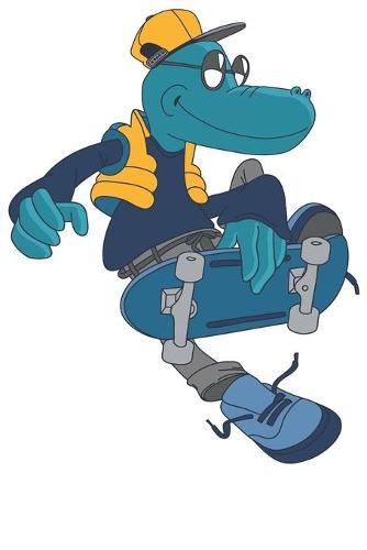 Skater Skateboarding: Wochenplaner Januar bis Dezember 2020 - 1 Woche auf einen Blick - DIN A5 Monatsplaner Jahresplaner Jahr Terminplaner Checklisten & Notizen Krokodil Reptil Skate Skaten Skateboard Sk8 Sport Ollie Cool Witzig