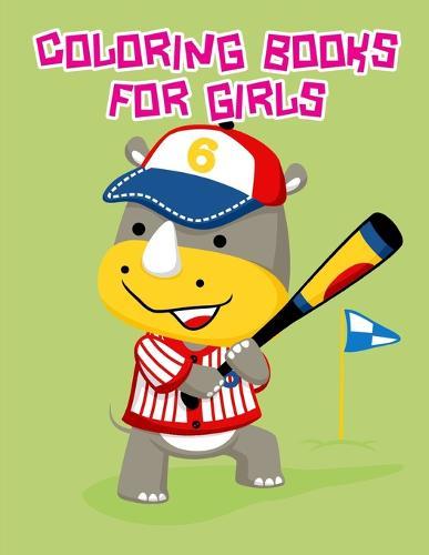 Coloring Books For Girls: Coloring Pages with Adorable Animal Designs, Creative Art Activities for Children, kids and Adults