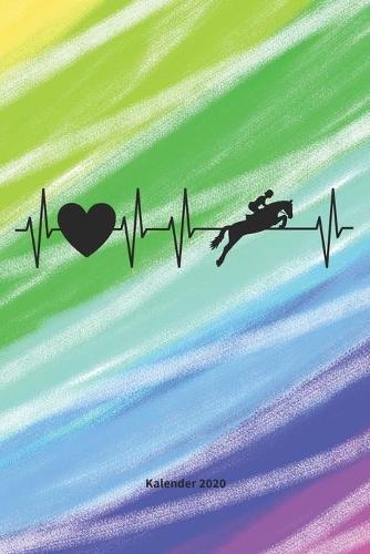 Springreiten: Jahresplaner / Terminplaner / Kalender 2020 Herzschlag Springreiten - DIN A5 - Geschenk Pferd Reiten