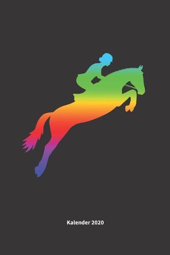 Springreiten: Jahresplaner / Terminplaner / Kalender 2020 Springen - DIN A5 - Geschenk Pferd Reiten Springreiten