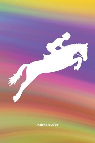 Springreiten: Jahresplaner / Terminplaner / Kalender 2020 Herzfrequenz Springen - DIN A5 - Geschenk Pferd Reiten