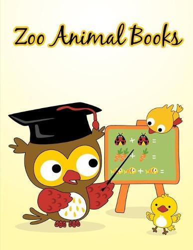 Zoo Animal Books: Christmas Book Coloring Pages with Funny, Easy, and Relax