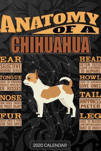 Anatomy Of A Chihuahua: Chihuahua 2020 Calendar - Customized Gift For Chihuahua Dog Owner