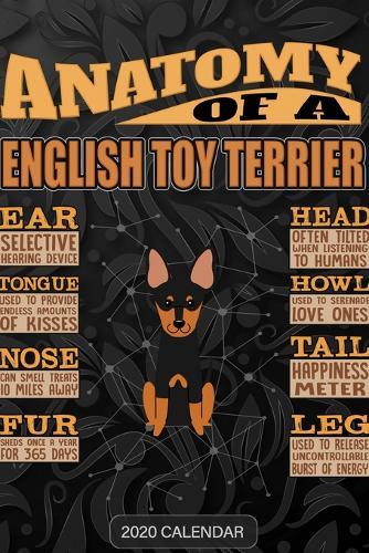 Anatomy Of A English Toy Terrier: English Toy Terrier 2020 Calendar - Customized Gift For English Toy Terrier Dog Owner