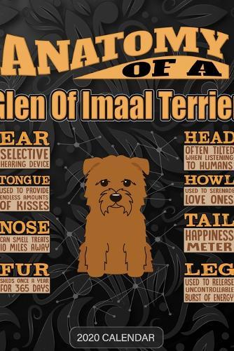 Anatomy Of A Glen Of Imaal Terrier: Glen Of Imaal Terrier 2020 Calendar - Customized Gift For Glen Of Imaal Terrier Dog Owner