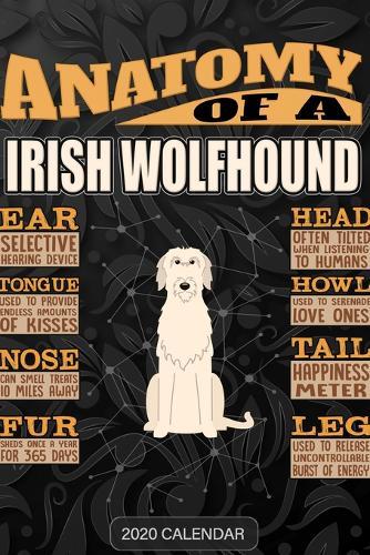 Anatomy Of A Irish Wolfhound: Irish Wolfhound 2020 Calendar - Customized Gift For Irish Wolfhound Dog Owner