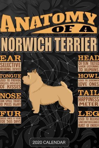 Anatomy Of A Norwich Terrier: Norwich Terrier 2020 Calendar - Customized Gift For Norwich Terrier Dog Owner