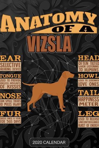 Anatomy Of A Vizsla: Vizsla 2020 Calendar - Customized Gift For Vizsla Dog Owner