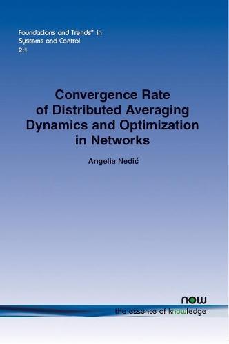 Convergence Rate of Distributed Averaging Dynamics and Optimization in Networks