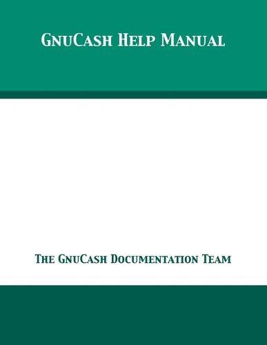 GnuCash 2.7 Help Manual