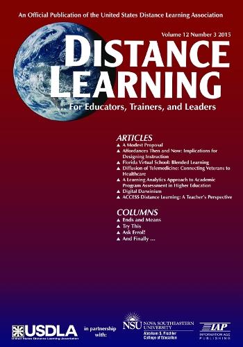 Distance Learning Magazine Vol 12 Issue 3