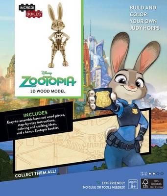 Incredibuilds: Disney: Zootopia 3D Wood Model
