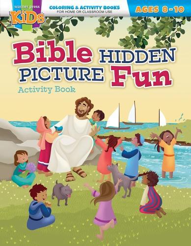 Bible Hidden Picture Fun: Coloring & Activity Book