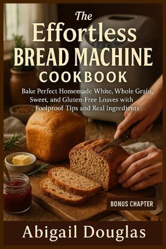 The Effortless Bread Machine Cookbook: Bake Perfect Homemade White, Whole Grain, Sweet, and Gluten-Free Loaves with Foolproof Tips and Real Ingredients