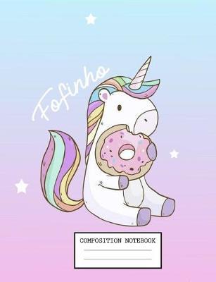 Composition Notebook: Unicorns Lovers Soft Glossy Cover Wide Ruled Blank Lined Journal Paper 7.44 x 9.69 Inches 110 Pages