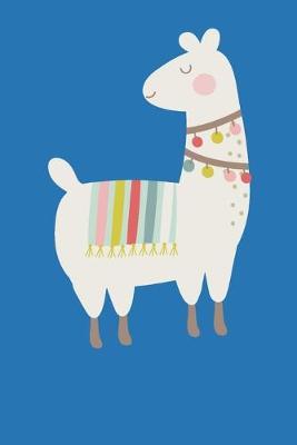 Festive Llama: Blank Lined Notebook for Llama Lovers - 6x9 Inch - 120 Pages