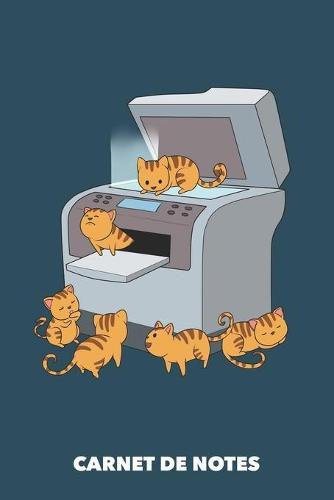 Carnet de Notes: L'imitateur original A5 petits carreaux - 120 pages pour proprietaires de chats