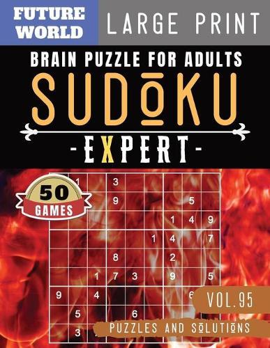 Sudoku Expert: Sudoku puzzle books for adults - Sudoku Difficult brain health games for Senior