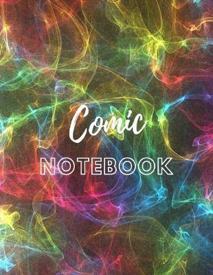 Comic Notebook: The perfect colorful blank page sketch journal to draft and create your own comics.