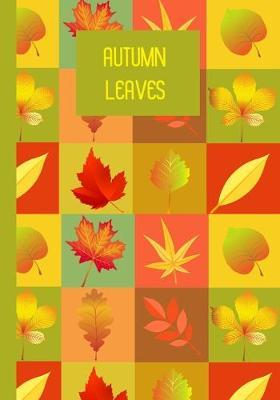Autumn Leaves: Beautiful wide ruled notebook - Autumn themed cover - Great back to school gift