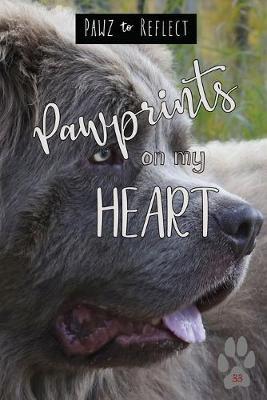 Pawprints On My Heart 33: Glossy Photo Cover Detail of Plush Grey Fur, 6x9 journal with 160 lined pages for Animal Lovers