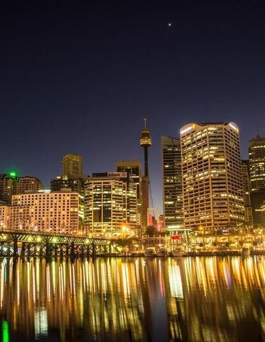 Notebook: Darling Harbour Sydney New South Wales Australia Australian