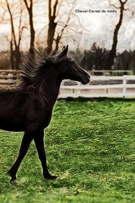 Cheval Carnet de notes: Journal A5 ligne original de 119 pages- Une belle idee de cadeau pour les amoureux des animaux