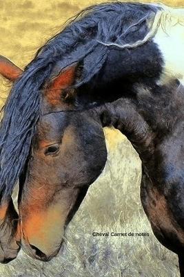 Cheval Carnet de notes: Journal A5 ligne original de 119 pages- Une belle idee de cadeau pour les amoureux des animaux