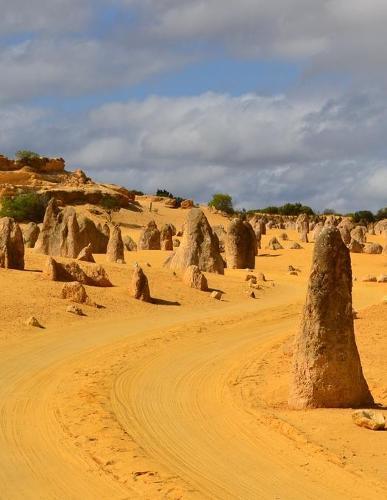 Notebook: Nambung National Park Western Australia The Pinnacles Australian