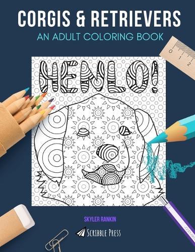 Maltese & Bulldogs: AN ADULT COLORING BOOK: Maltese & Bulldogs - 2 Coloring Books In 1